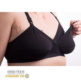   Stella szoptatós melltartó, fekete - 95/B (Több kosárméret)