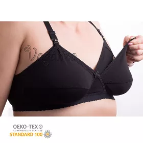   Stella szoptatós melltartó, fekete - 95/B (Több kosárméret)