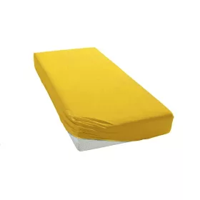 Vaganza Pamut strech lepedő 60x120-70x140cm - Mustársárga