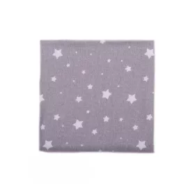   Vaganza Flanel Kifogó mintás 75x155cm – Szürke/Fehér Apró Csillag