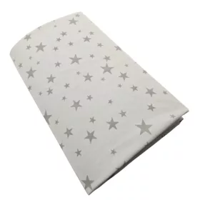 Vaganza Pamut strech lepedő 40x90cm - Szürke Csillagok