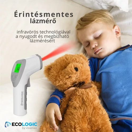 EcoLogic by Vivamax Érintés nélküli (non-contact) lázmérő