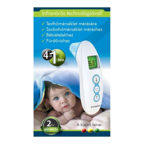 Vivamax Fül- és homloklázmérő