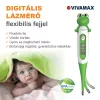 Vivamax Digitális lázmérő flexibilis fejjel (béka)