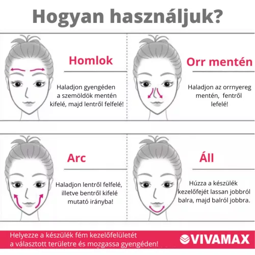 Vivamax Hot&Cool arckezelő készülék EMS technológiával