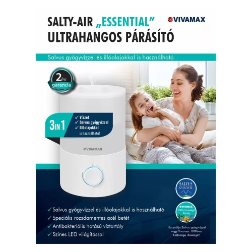 Vivamax Salty-Air "Essential" ultrahangos párásító