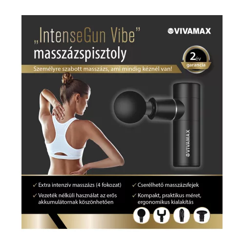Vivamax IntenseGun "Vibe" masszázspisztoly