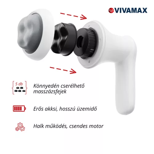 Vivamax „Relax & Tone” kézi masszírozó
