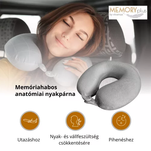 Vivamax Memóriahabos nyakpárna