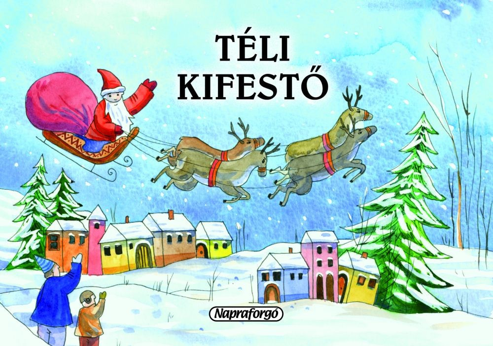 Napraforgó Téli kifestó Napraforgó Téli kifestó
