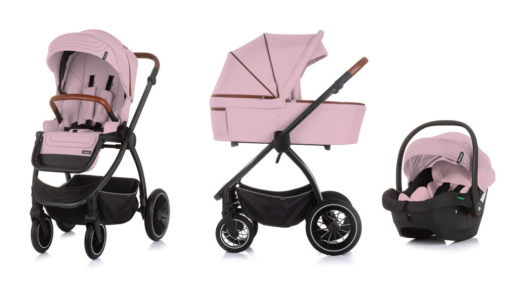 Chipolino Prestige 3az1-ben multifunkciós babakocsi - Marshmallow Chipolino Prestige 3az1-ben multifunkciós babakocsi - Marshmallow