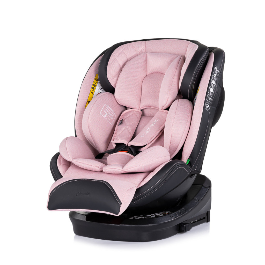 Chipolino Hypnotic autósülés I-Size 40-150cm - Pink Marshmallow