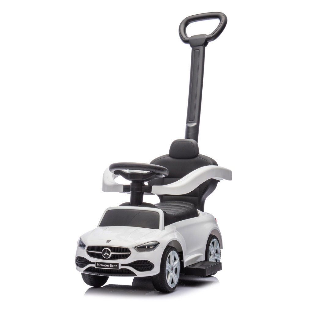 Chipolino Mercedes Benz C-Class bébitaxi tolókarral - white