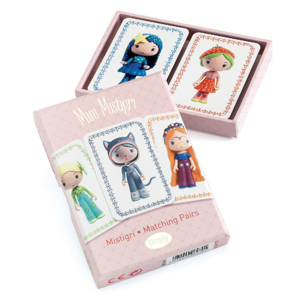Djeco TINYLY álomvilág Mini tinyly kártya - Mini Mistigri