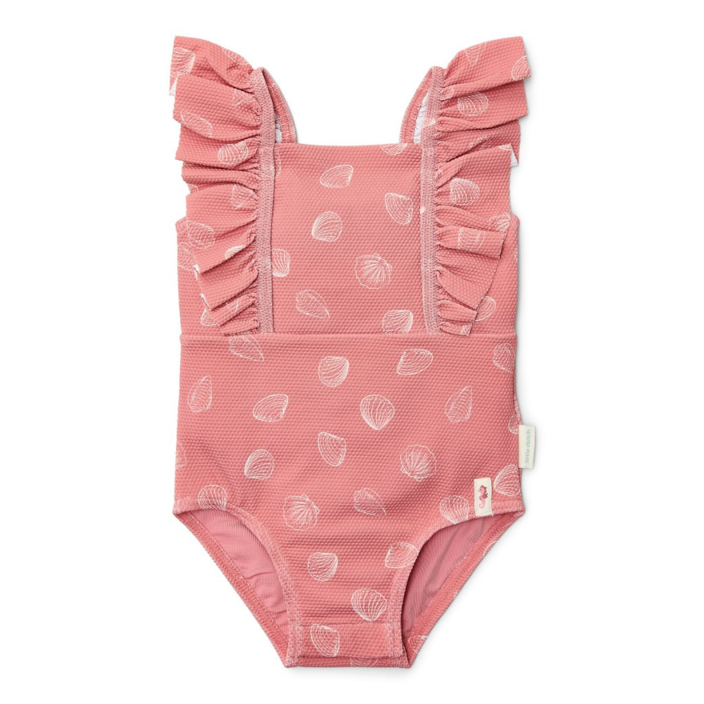 Little Dutch fürdőruha Ocean Treasures Pink - 98/104