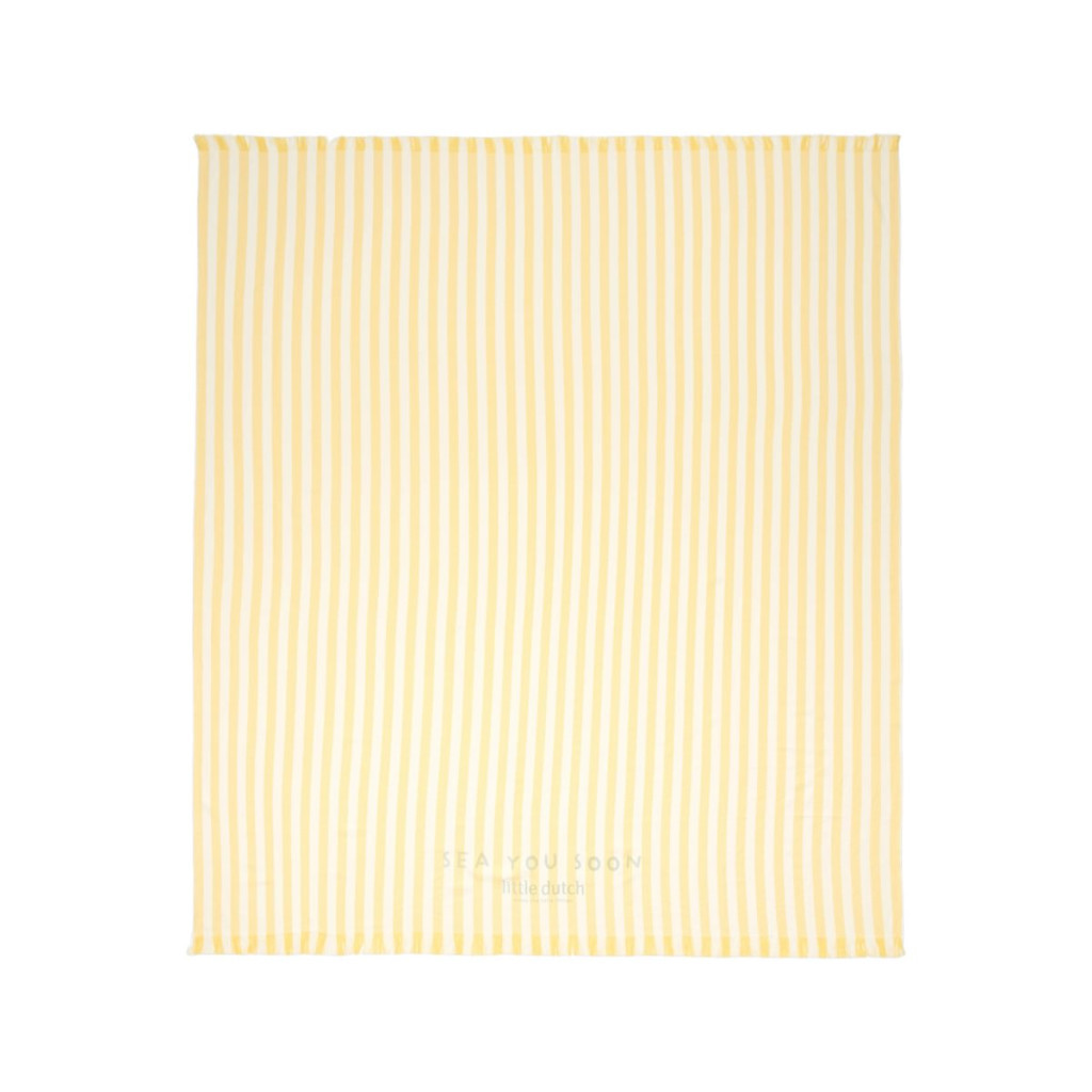 Little Dutch strandpléd - Sunny Yellow